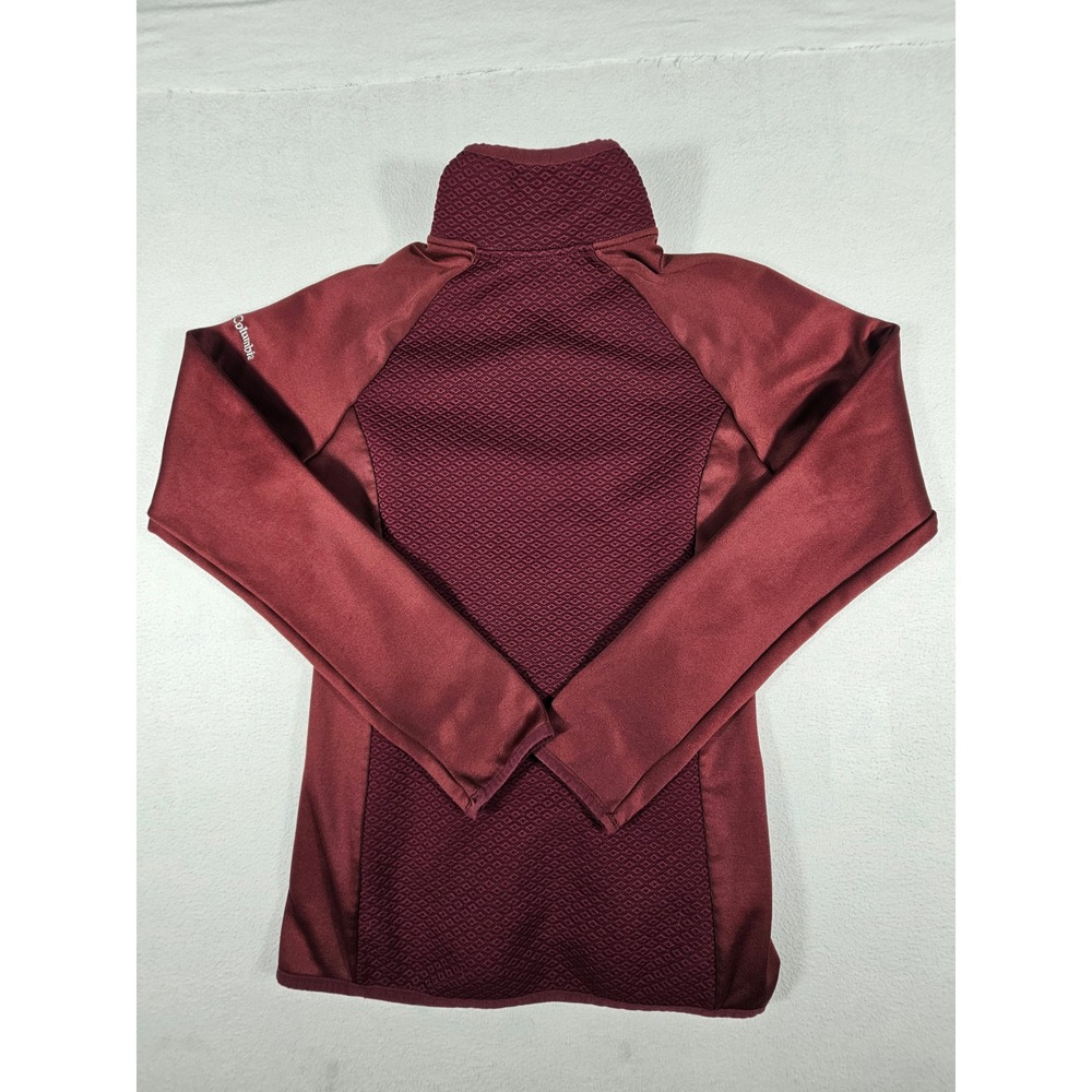Columbia Womens North Loop‎ Full Zip Quilted Jacket Maroon Size Small - Picture 6 of 7